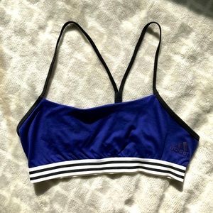 Adidas Blue Sports Bra